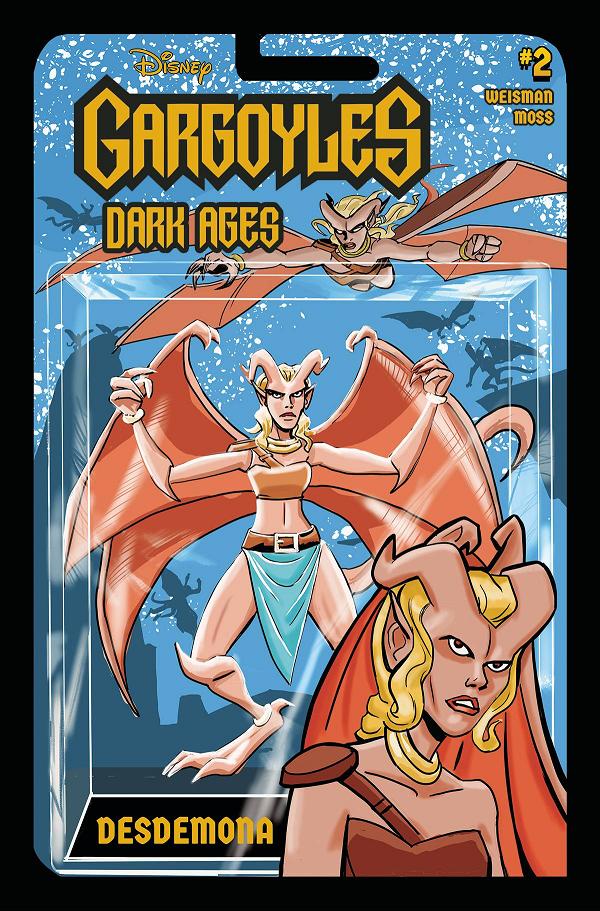Gargoyles Dark Ages #2 CVR F ACTION FIGURE cover