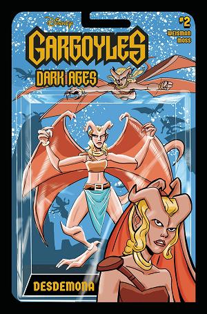 Gargoyles Dark Ages #2 CVR F ACTION FIGURE cover