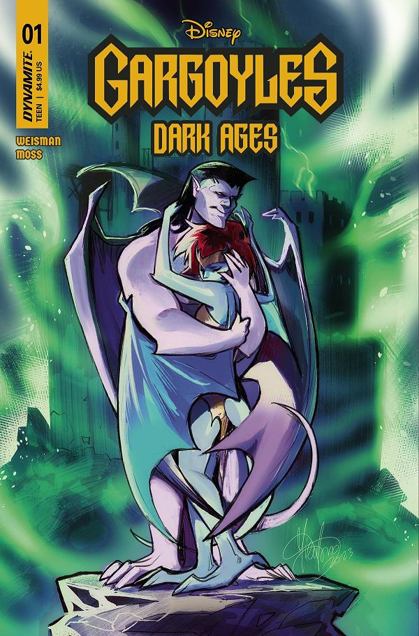 Gargoyles Dark Ages #1 variant cover by Mirka Andolfo