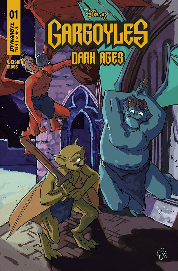 Gargoyles Dark Ages #1 variant cover by Erica Henderson