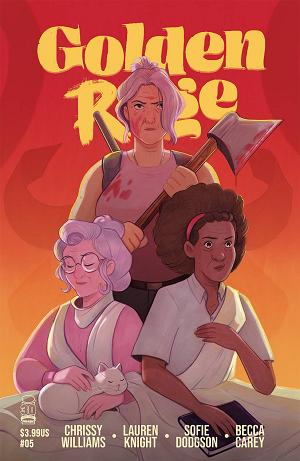 Golden Rage #5 CVR B SALTEL (MR) cover
