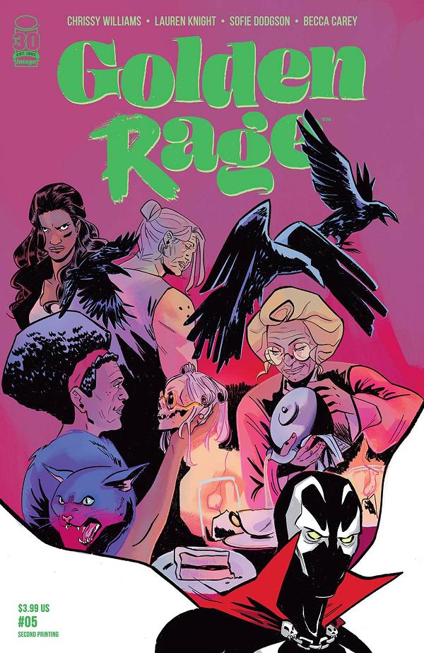 Golden Rage #5 CVR C (OF 5) CVR C SPAWN cover