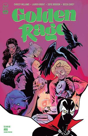Golden Rage #5 CVR C (OF 5) CVR C SPAWN cover