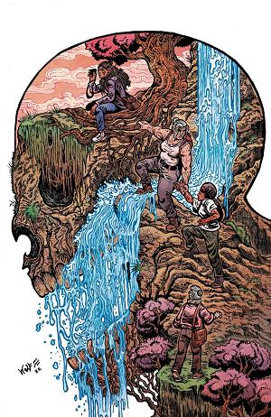 Golden Rage #4 CVR B WOLF & SPICER (MR) cover