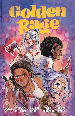 Golden Rage #3 CVR B LENOX (MR) cover