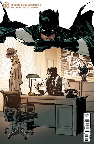 Gotham City Year One #5 CVR B (OF 6) CVR B JEFF SPOKES cover
