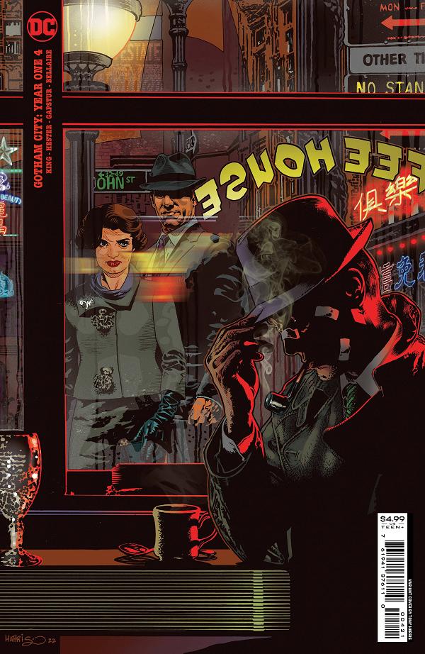 Gotham City Year One #4 CVR B (OF 6) CVR B TONY HARRIS cover