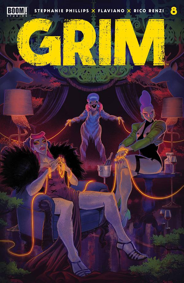 Grim #8 CVR A FLAVIANO cover