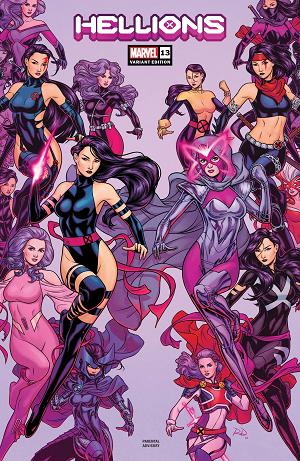 Hellions #13 DAUTERMAN cover