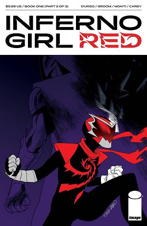 Inferno Girl Red Book One #2 CVR B DURSO & MONTI MV cover