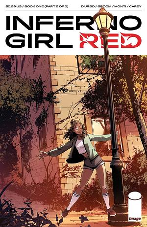 Inferno Girl Red Book One #2 CVR C LOBO MV cover