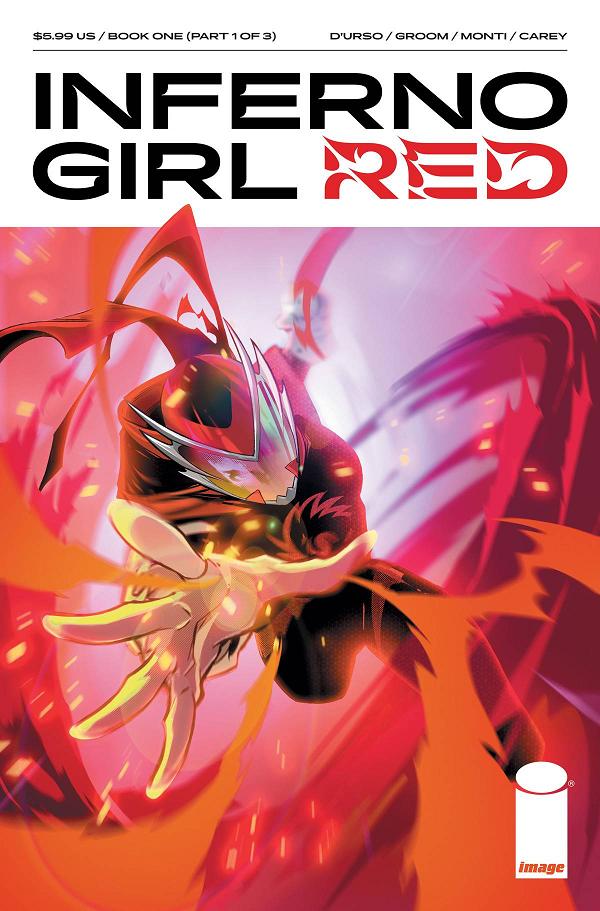 Inferno Girl Red Book One #1 CVR B MANNA cover