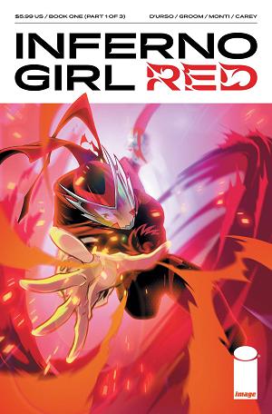 Inferno Girl Red Book One #1 CVR B MANNA cover