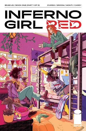 Inferno Girl Red Book One #1 CVR C GOUX cover