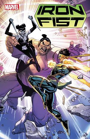 Iron Fist #4 cover