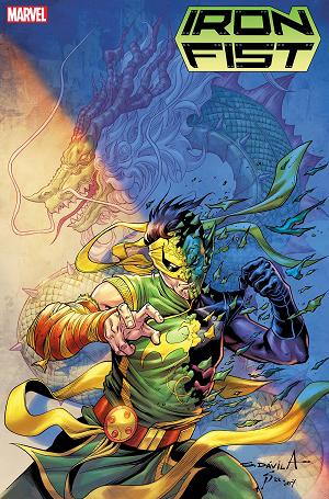 Iron Fist #4 (OF 5) DAVILA SKRULL cover