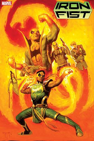 Iron Fist #4 (OF 5) GIST cover