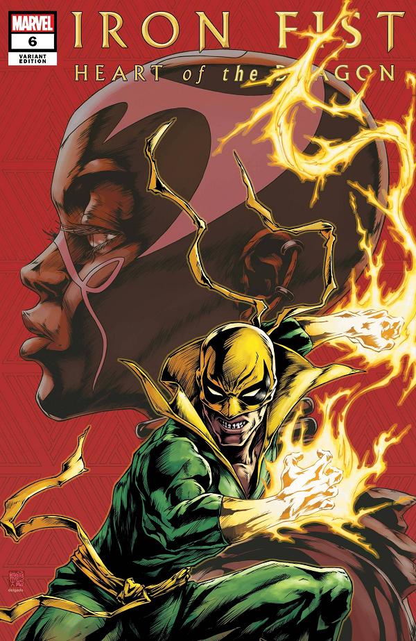 Iron Fist Heart Of Dragon #6 (OF 6) OKAZAKI cover