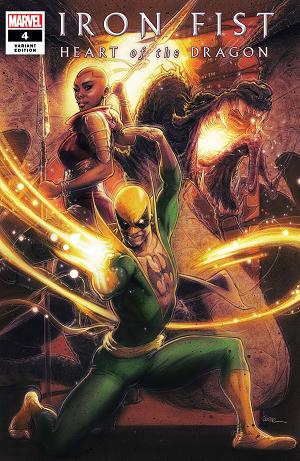 Iron Fist Heart Of Dragon #4 (OF 6) ANDREWS cover
