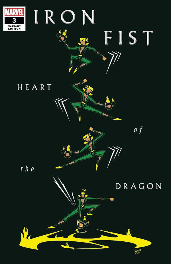 Iron Fist Heart Of Dragon #3 (OF 6) VEREGGE cover
