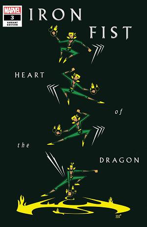 Iron Fist Heart Of Dragon #3 (OF 6) VEREGGE cover