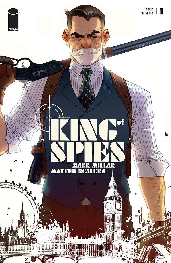 King Of Spies #1 CVR D YILDIRIM (MR) cover