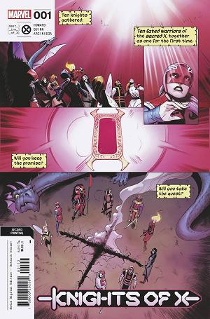 Knights Of X #1 2ND PTG QUINN cover