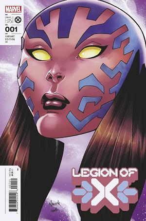 Legion Of X #1 NAUCK HEADSHOT cover