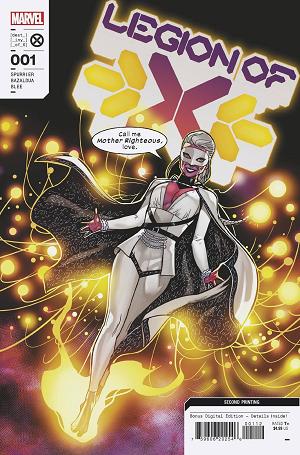 Legion Of X #1 2ND PTG BAZALDUA cover