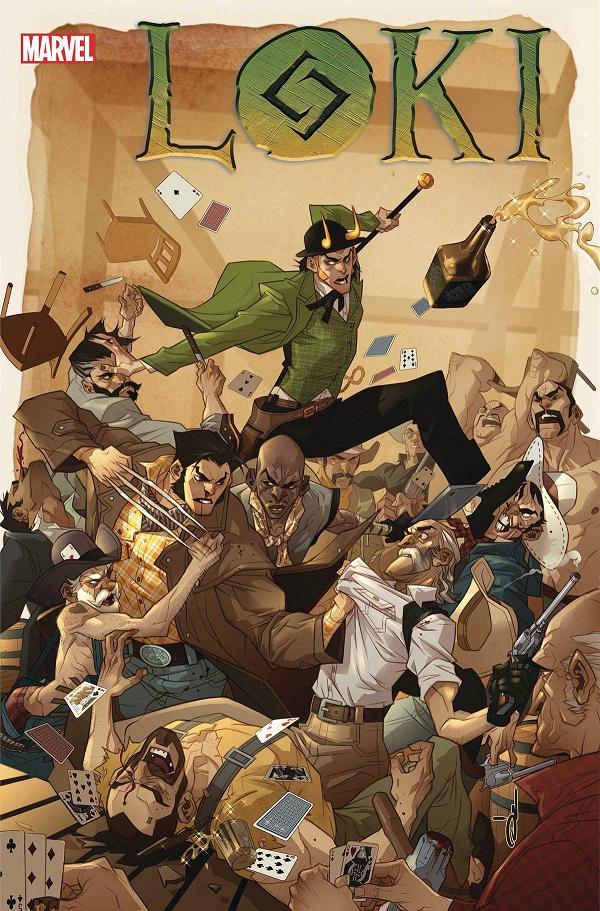 Loki #5  cover