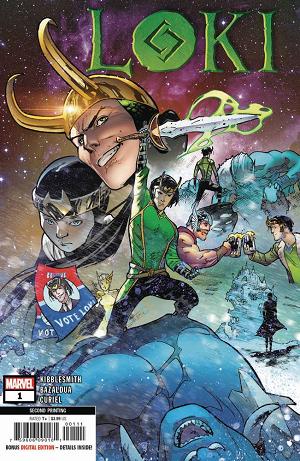 Loki #1 2ND PTG BAZALDUA cover