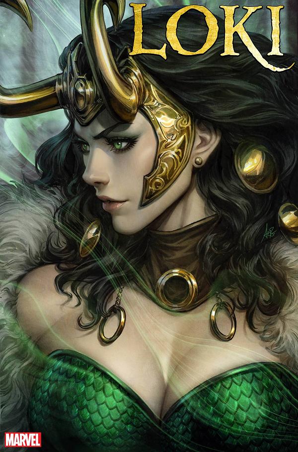 Loki #1 variant cover by Stanley Lau "Artgerm"