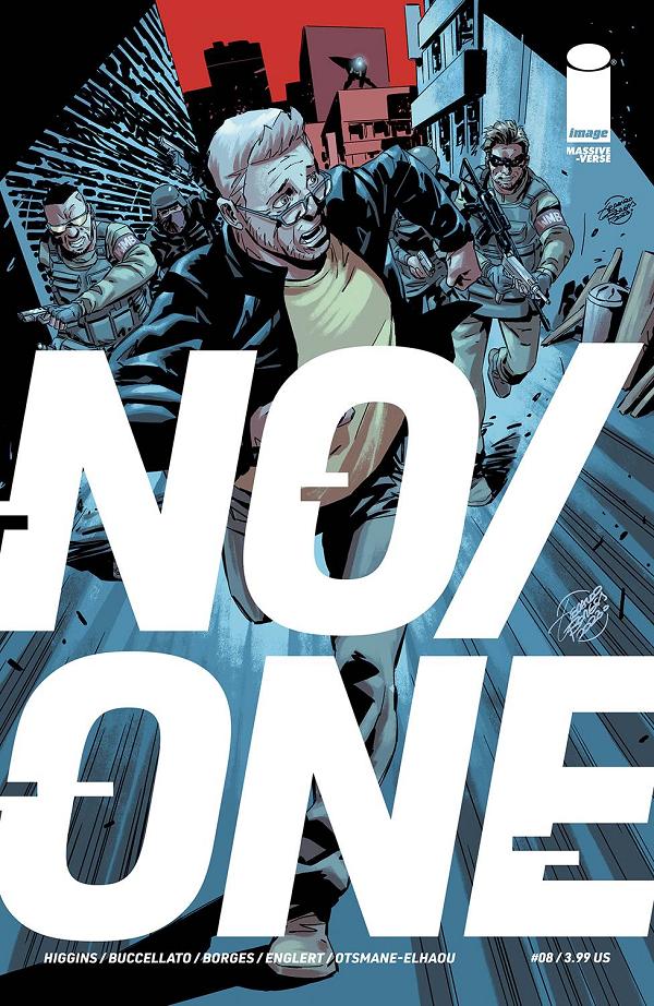 No One #8 CVR A BORGES MV (MR) cover
