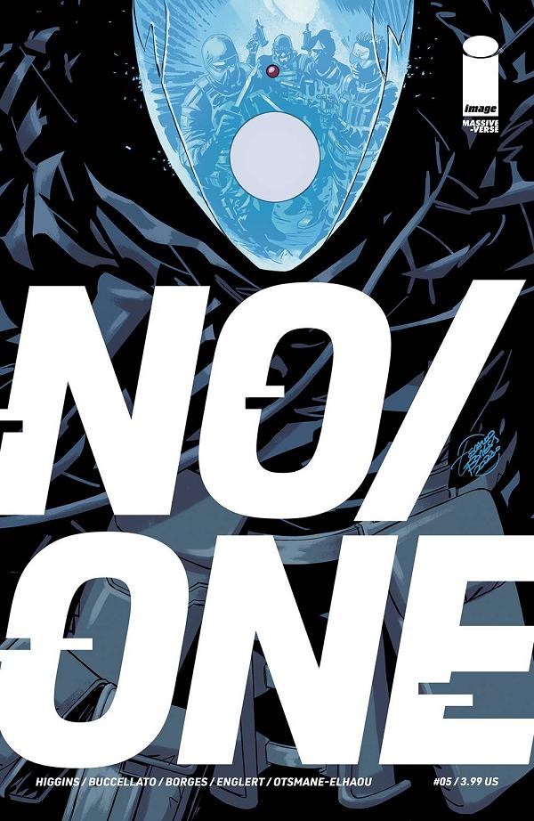 No One #5 cover by Geraldo Borges