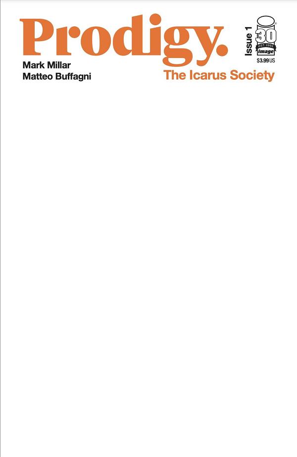 Prodigy Icarus Society #1 CVR D BLANK SKETCH CVR (MR) cover