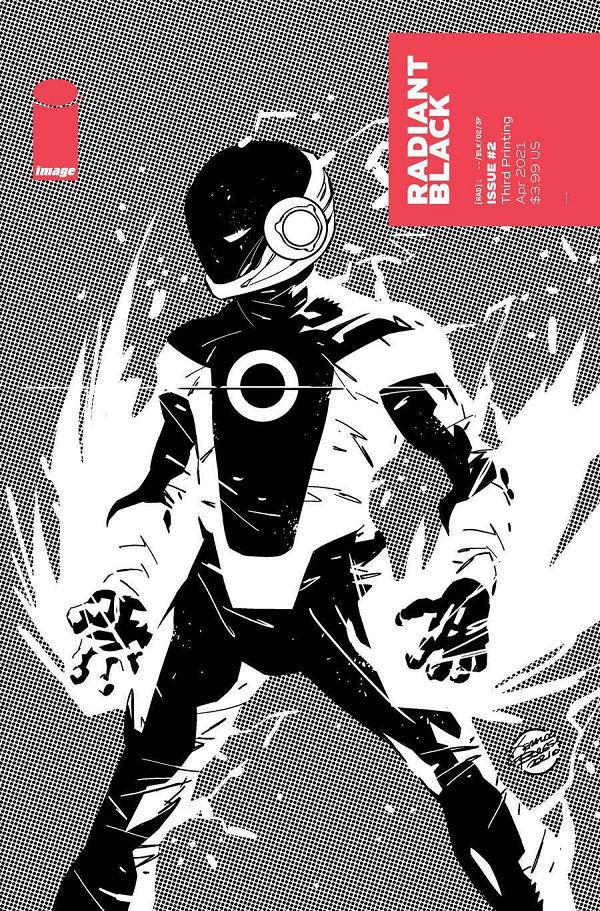 Radiant Black #2 variant cover by Geraldo Borges