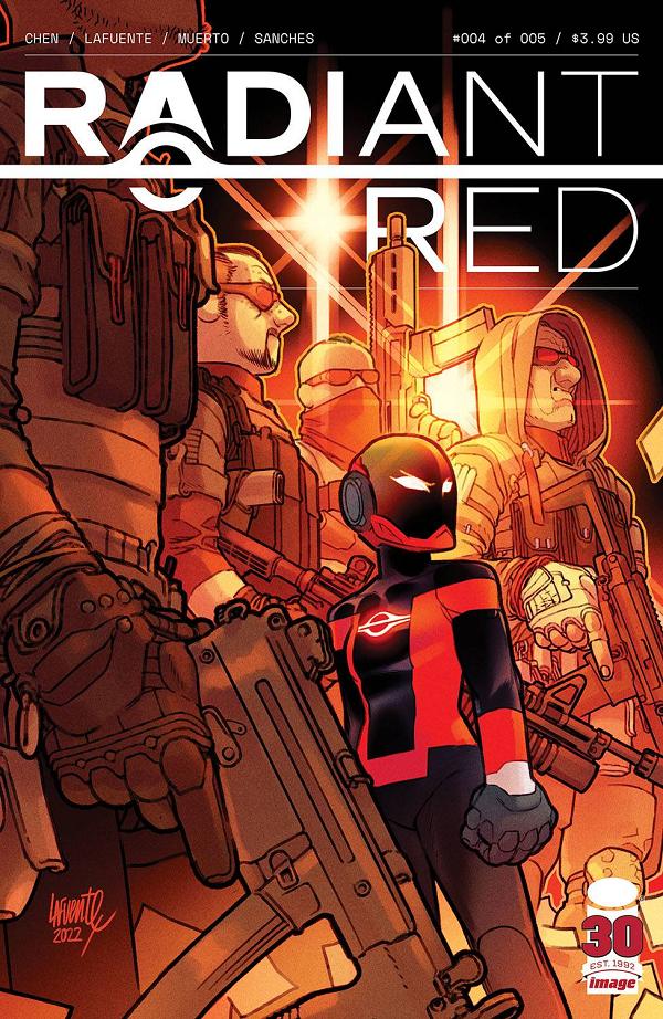 Radiant Red #4 CVR A LAFUENTE & MUERTO MV cover