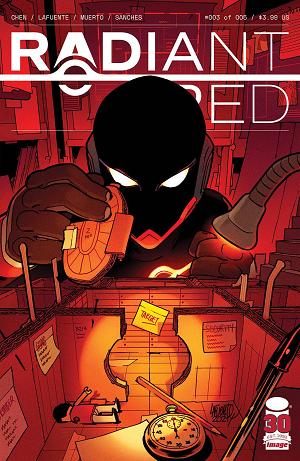 Radiant Red #3 CVR A LAFUENTE & MUERTO MV cover