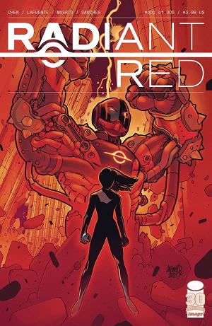 Radiant Red #1 CVR A LAFUENTE & MUERTO MV cover