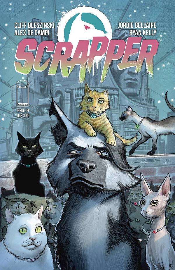 Scrapper #4 cover by Juan Ferreyra