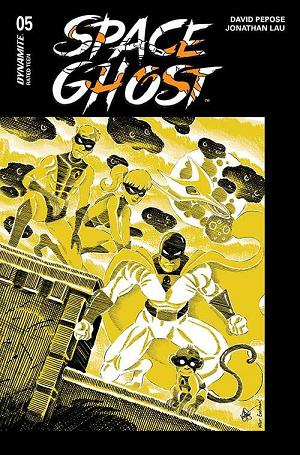 Space Ghost #5 CVR N FOC HAESER HOMAGE cover