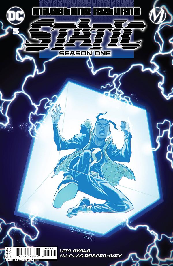 Static Season One #5 CVR A RANDOLPH cover