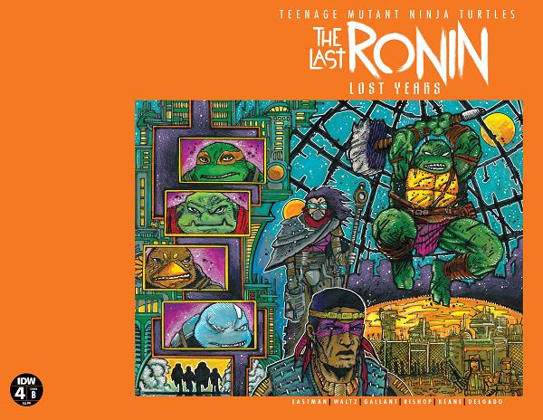 Tmnt Last Ronin Lost Years #4 CVR B EASTMAN & BISHOP cover