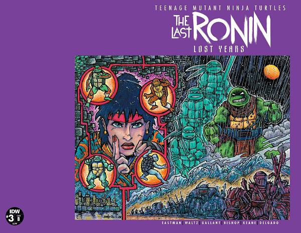 Tmnt Last Ronin Lost Years #3 CVR B EASTMAN BISHOP cover