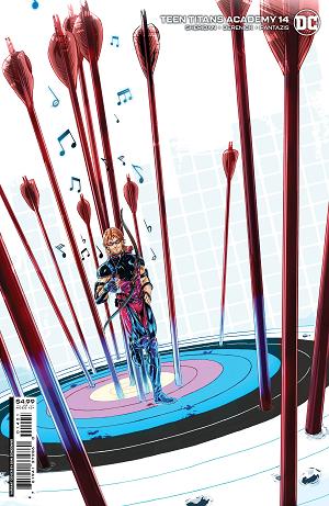 Teen Titans Academy #14 CVR B CVR B CAMPBELL CARD STOCK cover