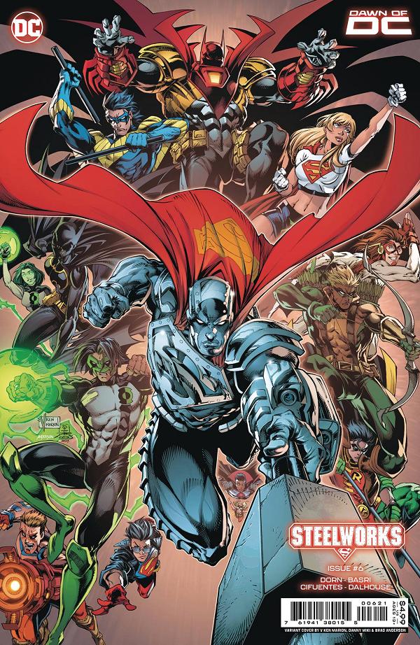 Steelworks #6 CVR B V KEN MARION & DANNY MIKI CSV cover