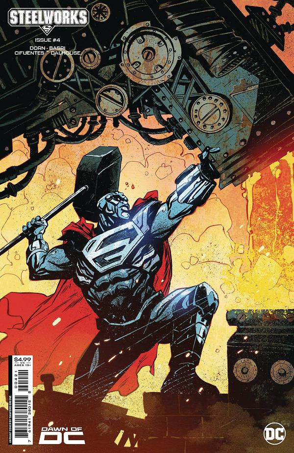 Steelworks #4 CVR B SANFORD GREENE CSV cover