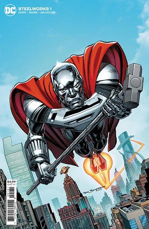 Steelworks #1 CVR B (OF 6) CVR B JON BOGDANOVE CARD STOCK cover