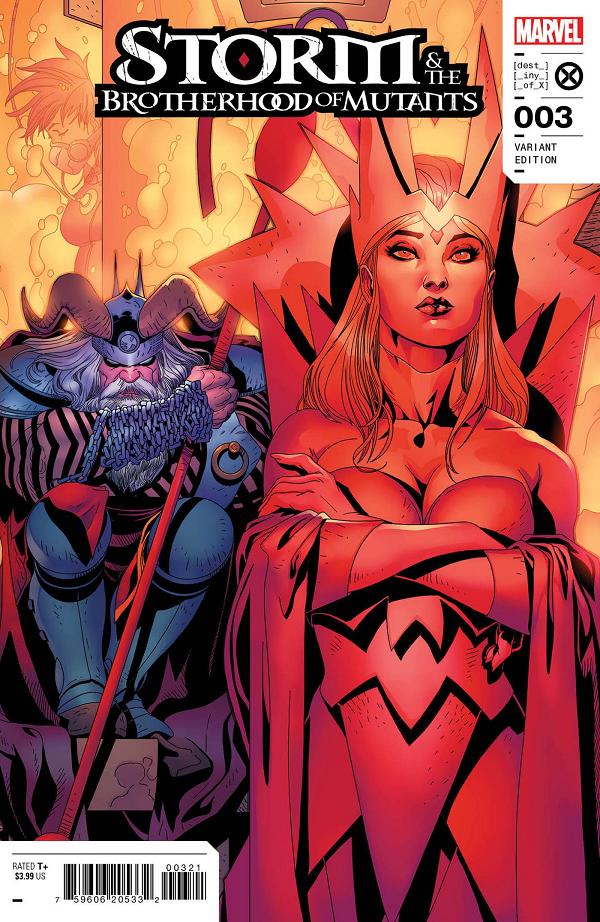 Storm And Brotherhood Mutants #3  cover