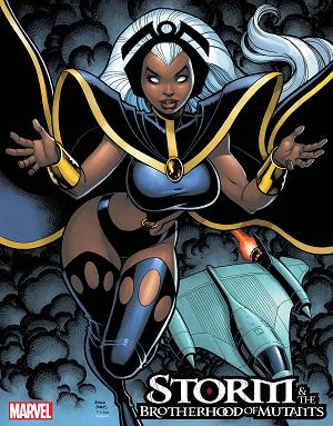 Storm And Brotherhood Mutants #1 50 COPY INCV ADAMS cover